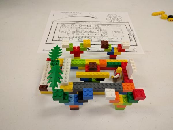 Lego Temple Example