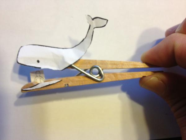 Clothespin Fish Example